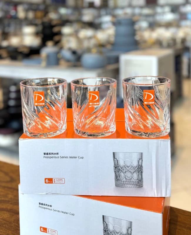 نیم لیوان Deli Glass وارداتی کد KIT-1368