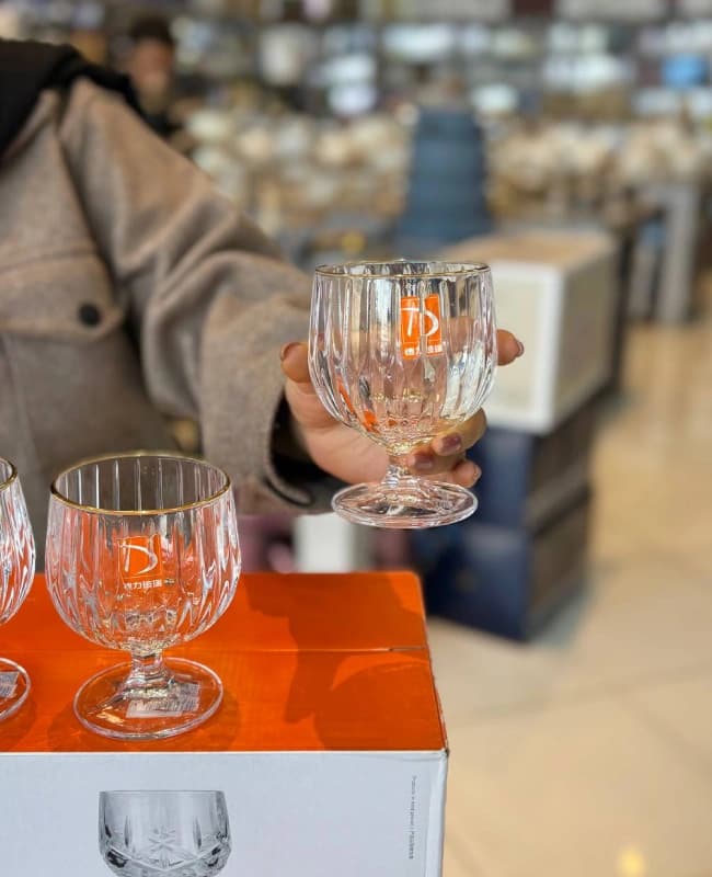 دسر و بستنی خوری Deli Glass وارداتی کد KIT-1396