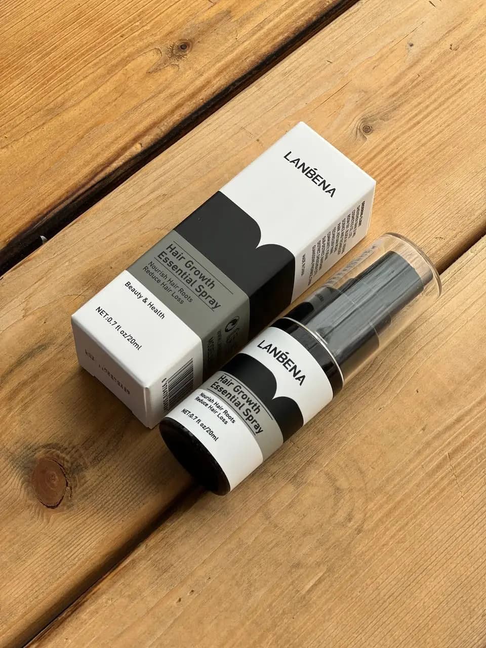 اسپری تقویت و رشد موی لانبنا Essential Spray حجم ۲۰ میل — تصویر ۶