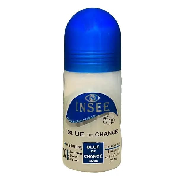 مام رول مردانه اینسی مدل BLUE DE CHANCE حجم ۷۵ میلی لیتر