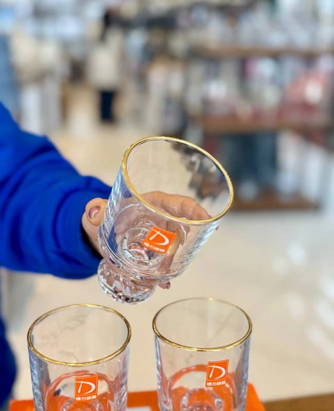 دسرخوری کوه یخی لب طلا Deli Glass وارداتی کد KIT-1353 — تصویر ۲