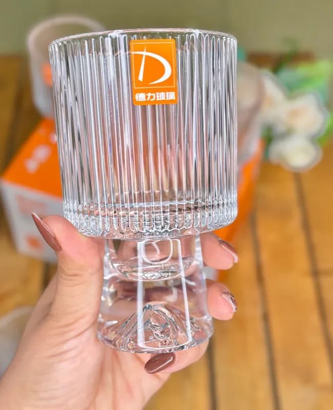دسرخوری شیاردار کوه یخی Deli Glass وارداتی کد KIT-1349 — تصویر ۲