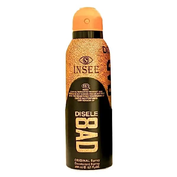 اسپری بدن مردانه اینسی مدل Diesel Bad حجم ۲۰۰ میلی لیتر