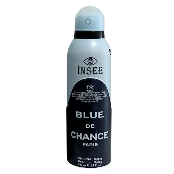 اسپری بدن مردانه اینسی مدل BLUE DE CHANCE حجم ۲۰۰ میلی لیتر