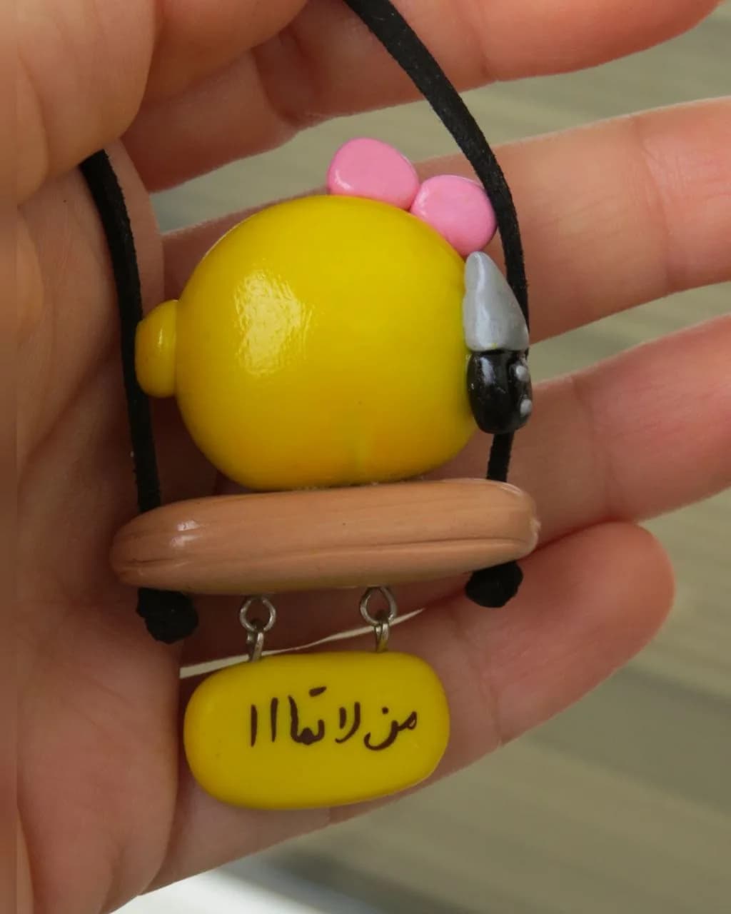 آویز ماشین جوجه لات براق — تصویر ۲