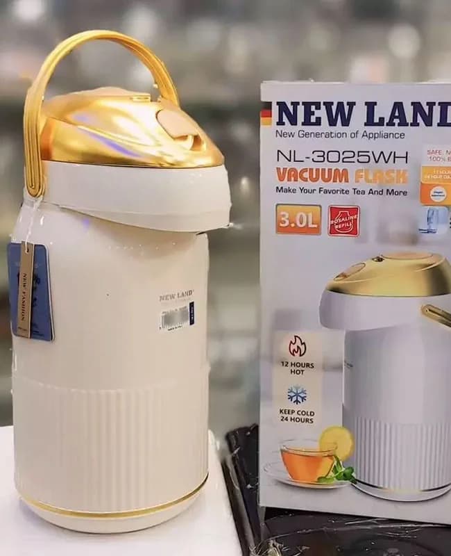 فلاکس پمپی 3 لیتری نیولند مدل NL3025WH — تصویر ۲
