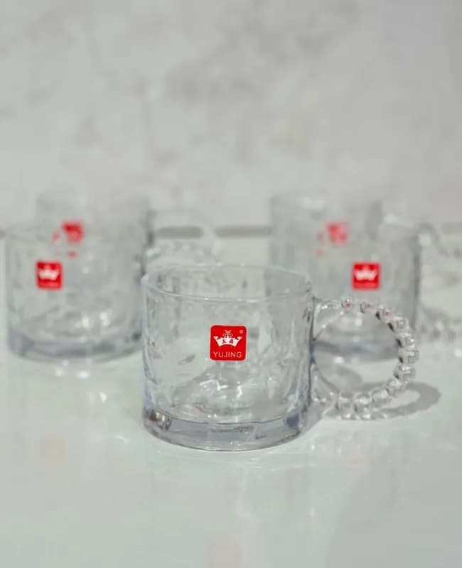 لیوان دسته مروارید وارداتی کد 3-5806