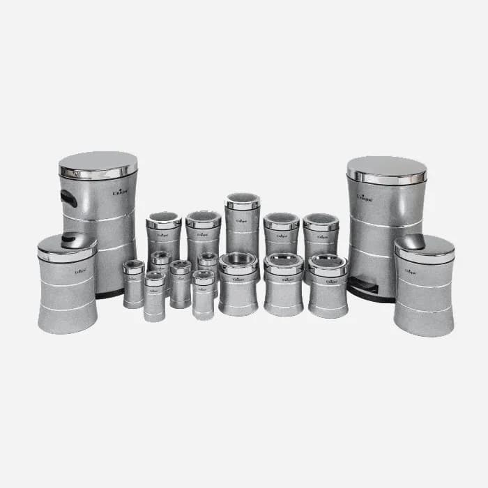 18کمر باریک خطی نقره ای استیل UN-4688