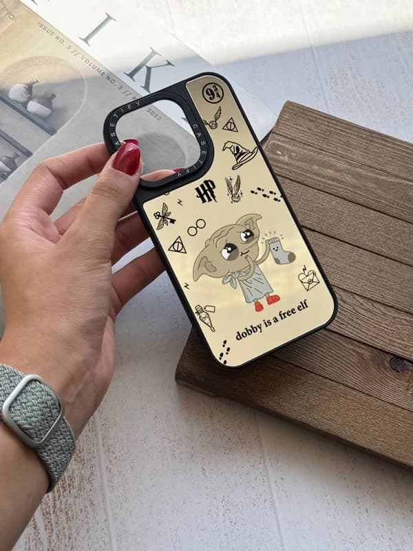 قاب گوشی آینه ای طرح دابی Dobby (سفارشی) — تصویر ۵