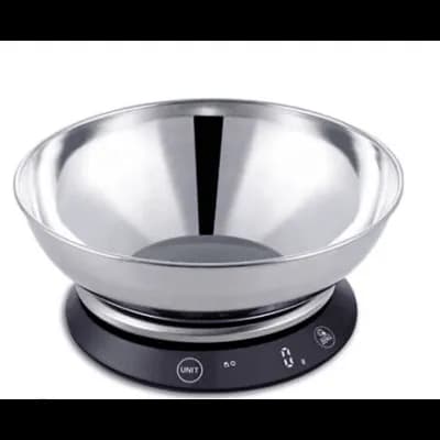 ترازوی آشپزخانه 5 کیلویی کاسه دار استیل UN-6516