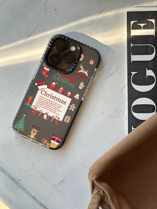 قاب گوشی شفاف طرح کریسمس Christmas (سفارشی) — تصویر ۱۱