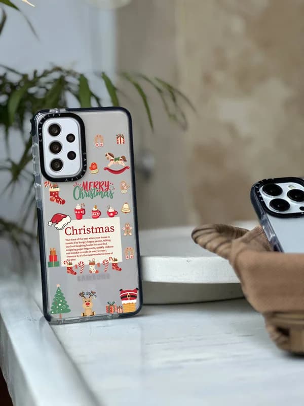 قاب گوشی شفاف طرح کریسمس Christmas (سفارشی) — تصویر ۷