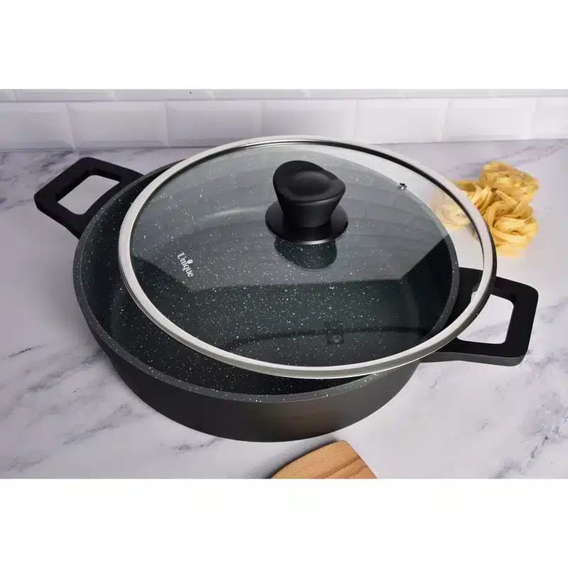 تابه 32 دو دسته کف گرانیت UN-7823 — تصویر ۲