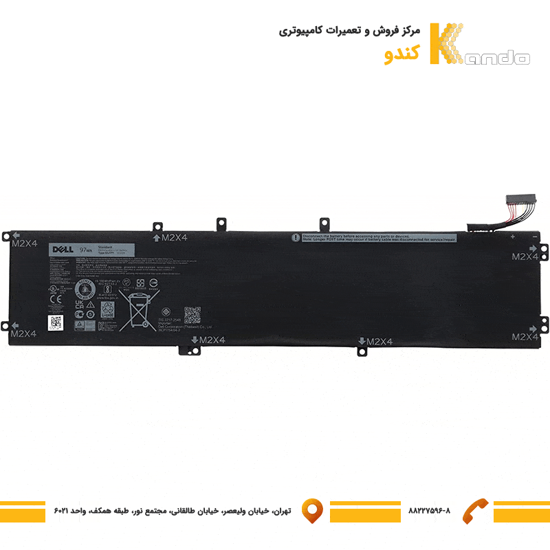 باتری لپ تاپ Dell Precision 5520-5530-6GTPY
