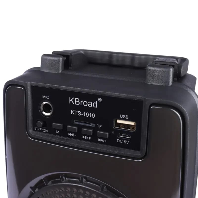 اسپیکر بلوتوثی پرتابل 4 اینچ مدل KTS-1919 — تصویر ۲