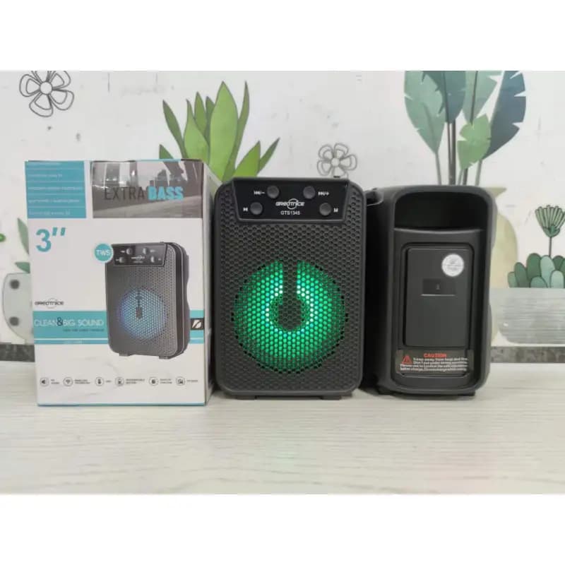 اسپیکر بلوتوثی گریت نایس 3 اینچ مدل GTS-1345 — تصویر ۴