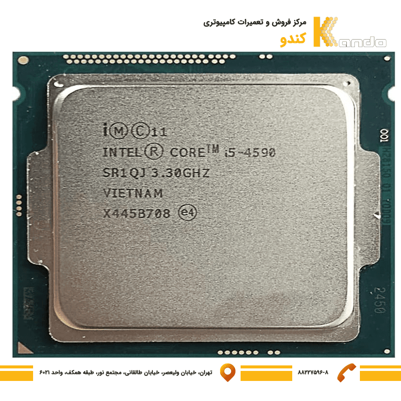 سی پی یو دسکتاپ استوک CPU PC Intel Core I5 4TH