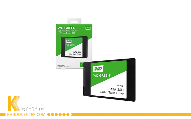 هارد اس اس دی اینترنال WD Green Sata 2.5 Inch 240GB — تصویر ۴