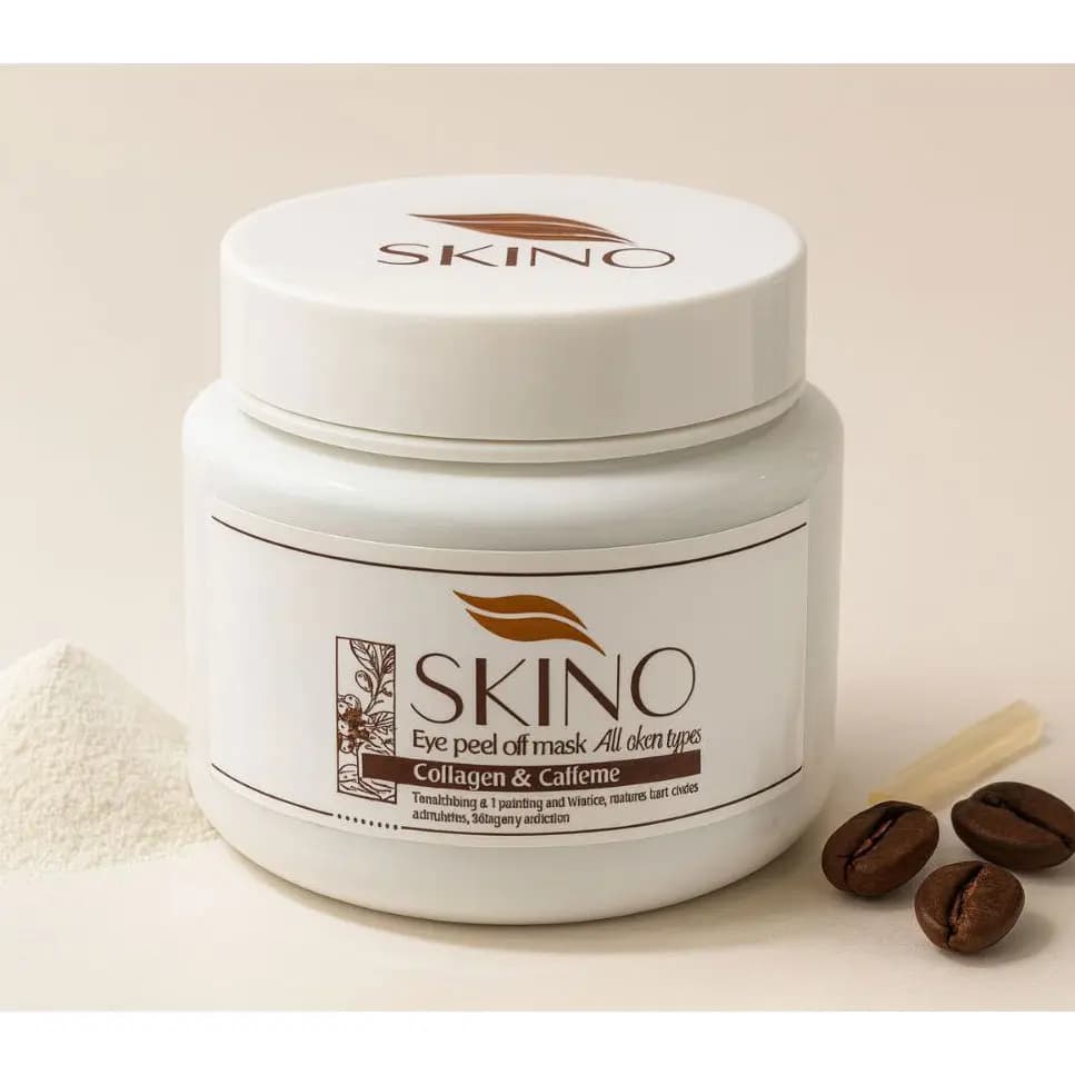 ماسک کلاژن و کافئین دور چشم اسکینو Skino حجم 300 گرم — تصویر ۲