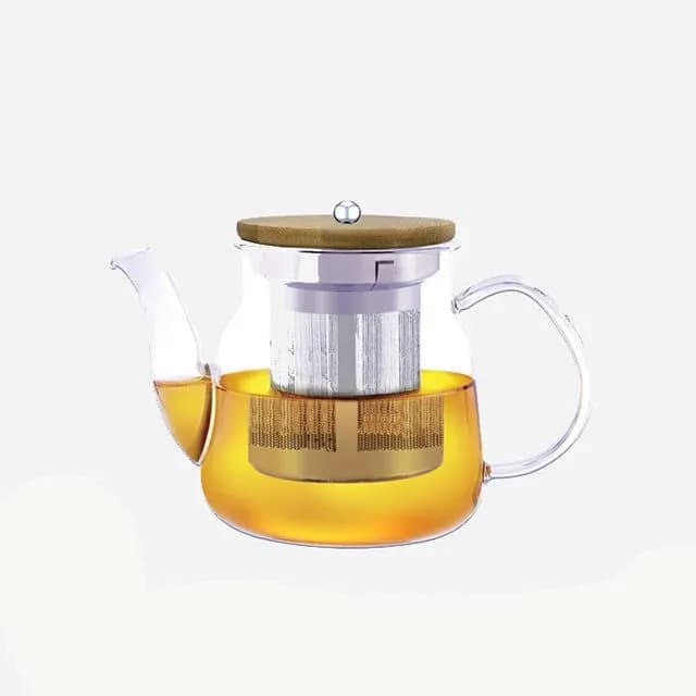 قوری پیرکس 800ML درب بامبو UN-7913
