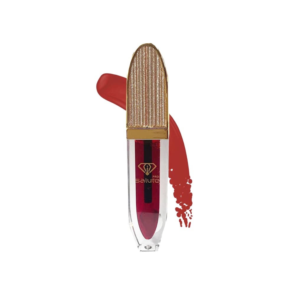 تینت لب و گونه مایع آینه دار سالوته (SALUTE) مدل PRO LIP TINT شماره 391 رنگ سرخابی
