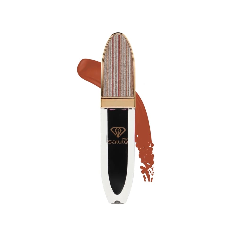تینت لب و گونه مایع آینه دار سالوته (SALUTE) مدل PRO LIP TINT شماره 392 رنگ آجری
