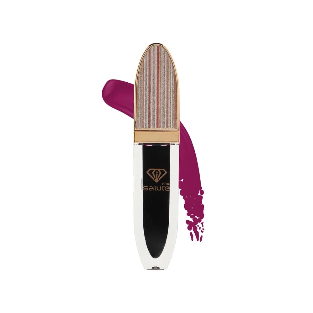 تینت لب و گونه مایع آینه دار سالوته (SALUTE) مدل PRO LIP TINT شماره 395 رنگ بنفش