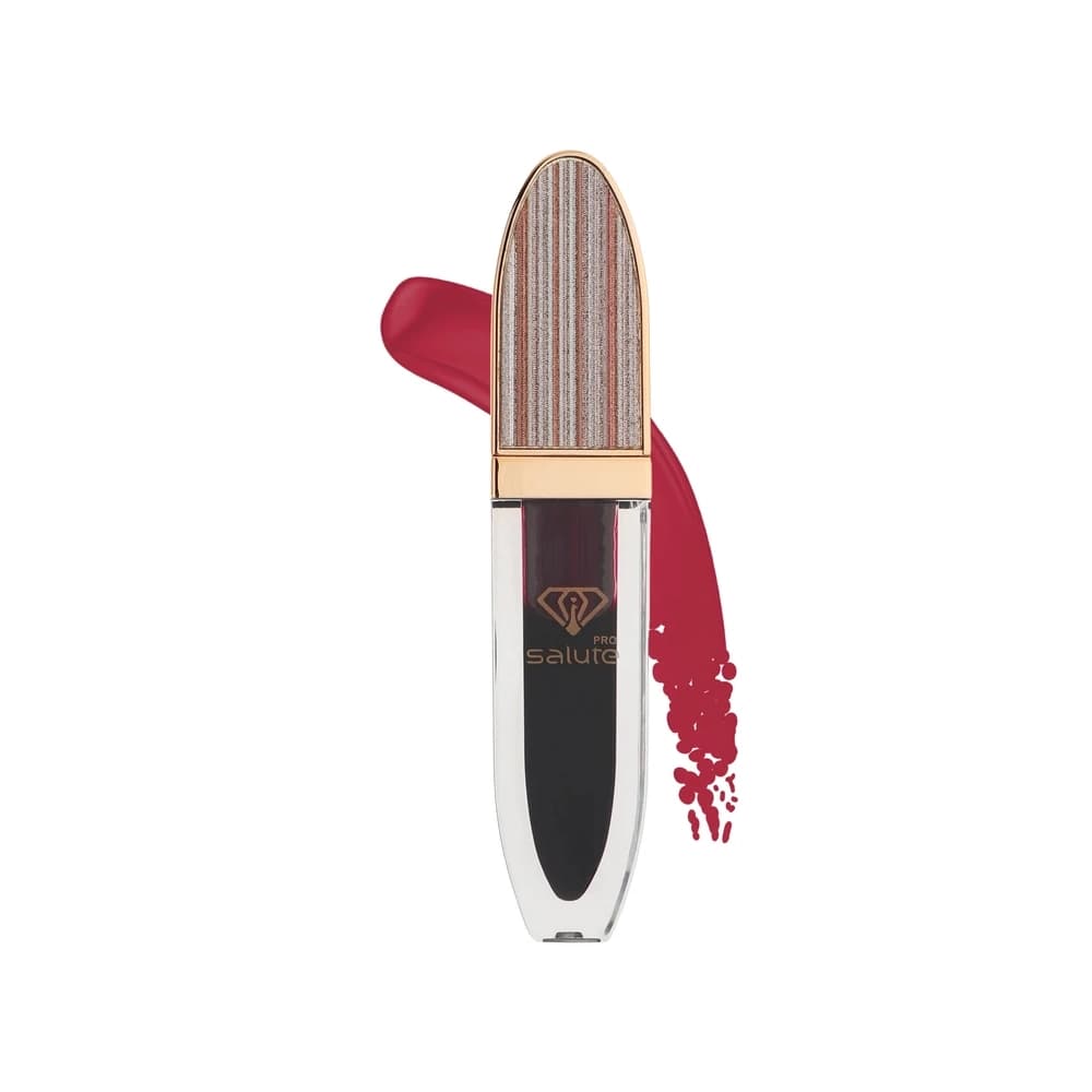 تینت لب و گونه مایع آینه دار سالوته (SALUTE) مدل PRO LIP TINT شماره 397 رنگ سرخابی بنفش