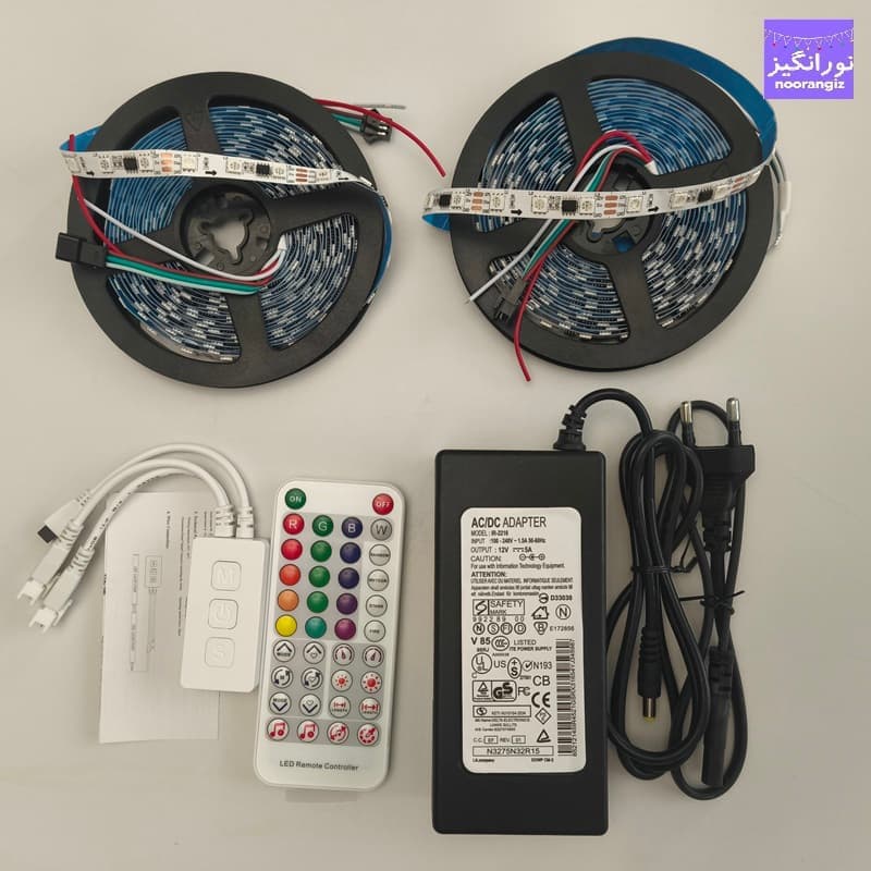 ریسه مخصوص ساخت ابر نوری موزیکال رونده 10 متری — تصویر ۴