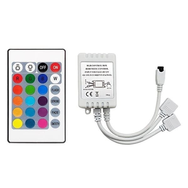 ریموت کنترل ریسه RGB مدل 12 ولت