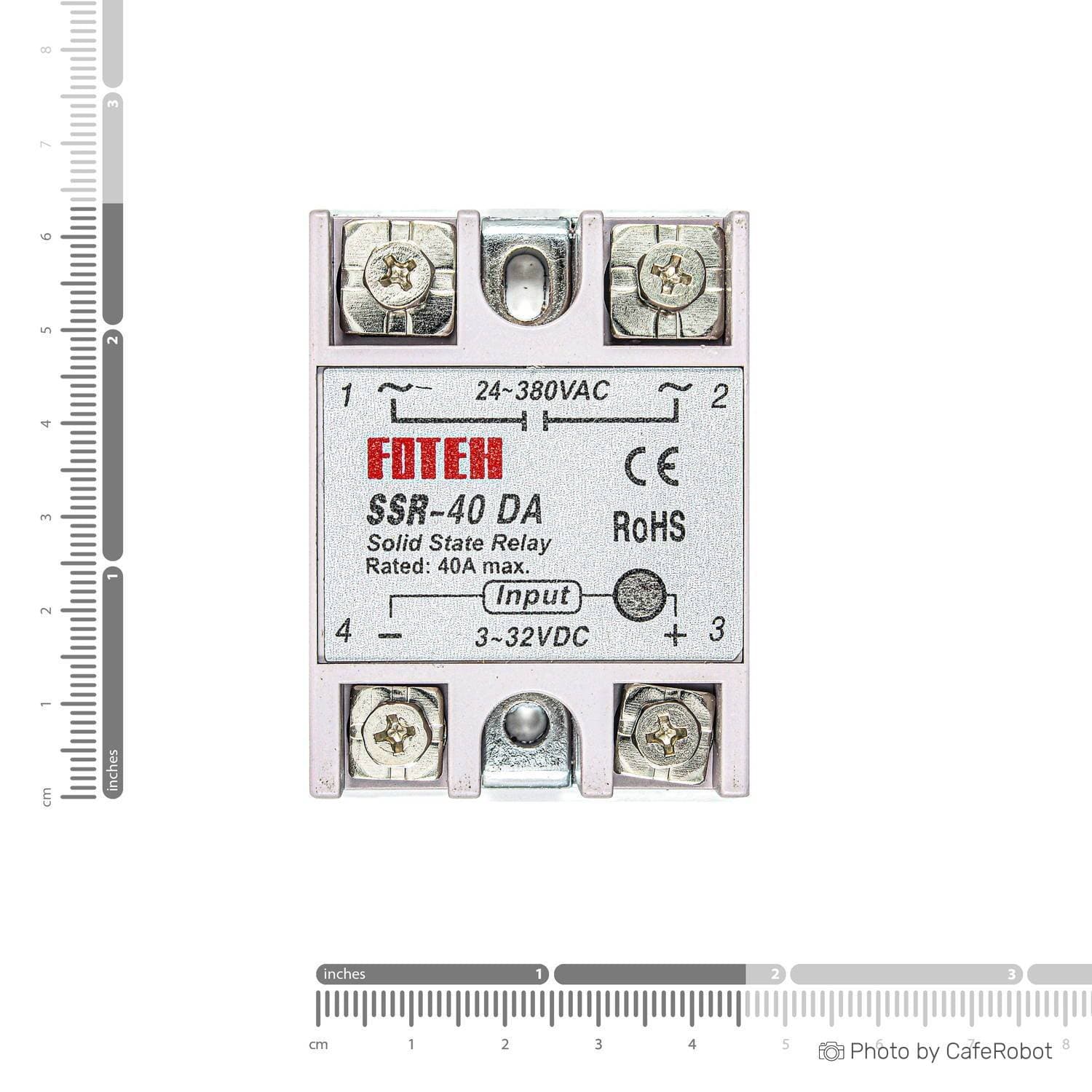 رله SSR حالت جامد 40 آمپر تک فاز SSR-40DA — تصویر ۵