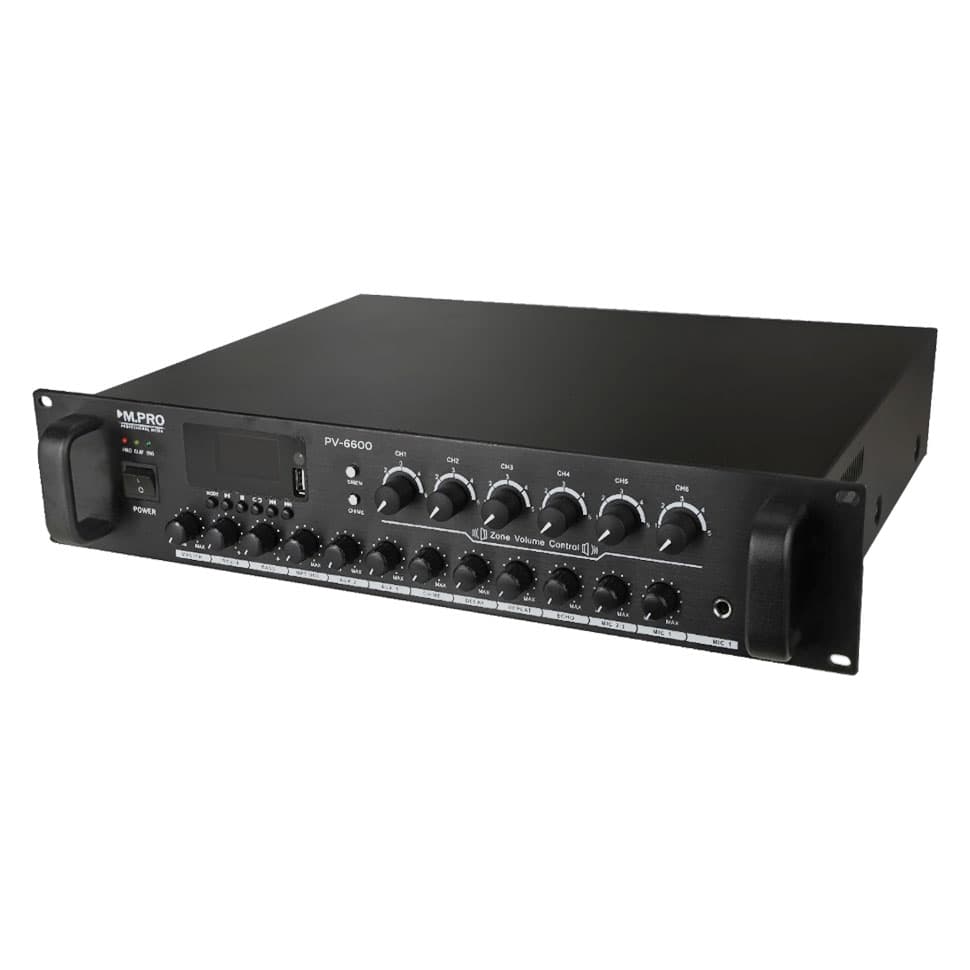 آمپلی فایر اهمی ولتی ام.پرو مدل M.pro PV-6600 — تصویر ۵
