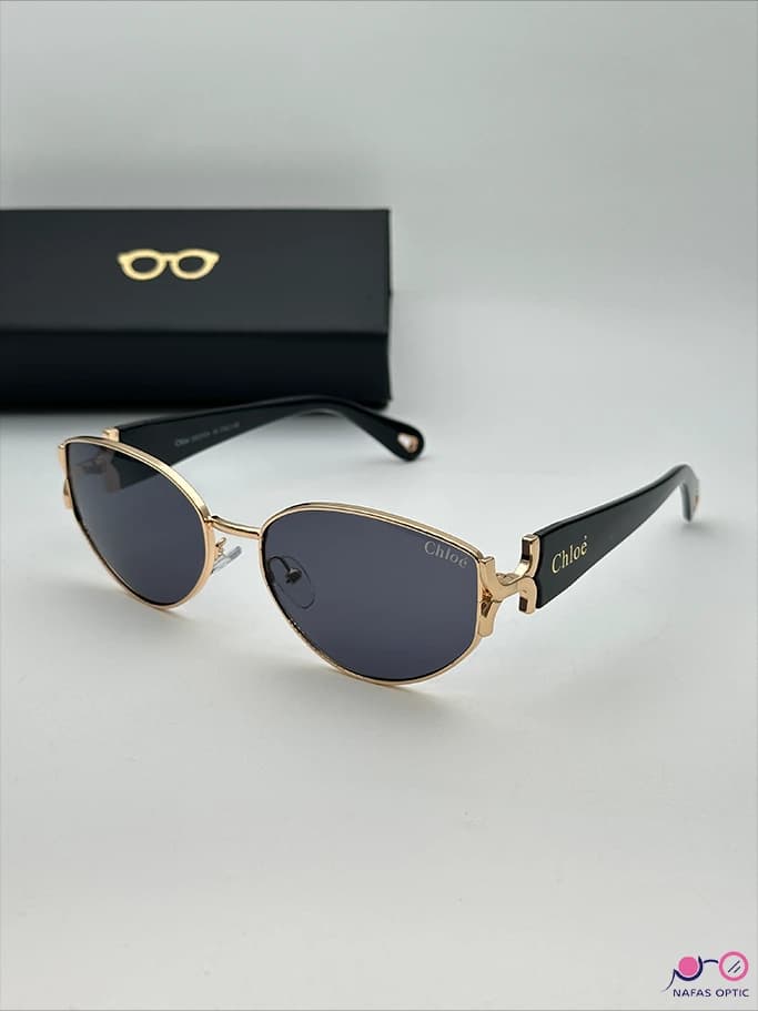 عینک آفتابی بیضی Chloé — تصویر ۳
