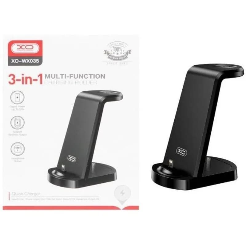 شارژر وایرلس سه کاره ایکس او مدل XO WX035 با توان 15 وات — تصویر ۱۲