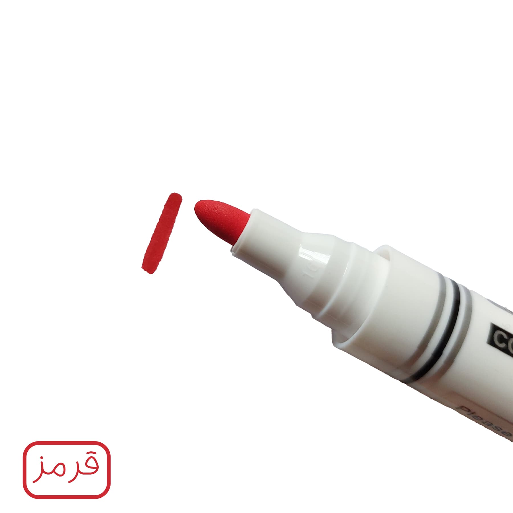 ماژیک وایت برد کرونا طرح گرد مدل CO-4070 به همراه تخته پاک کن بسته 4 عددی — تصویر ۳