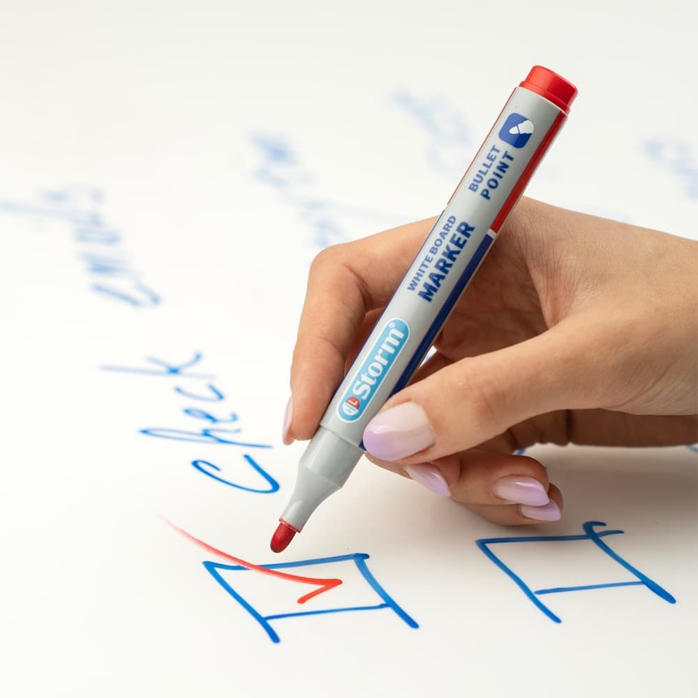 ماژیک وایت برد استورم مدل HL-340771 بسته 12 عددی — تصویر ۵