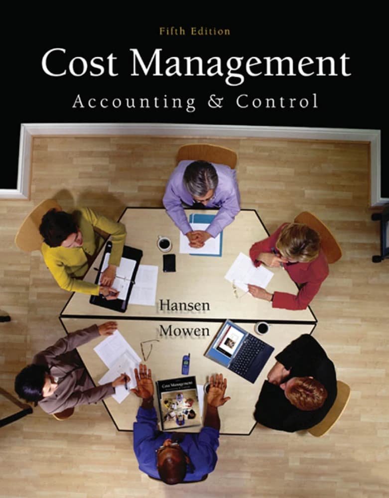 کتاب حسابداری و کنترل مدیریت هزینه Cost Management Accounting and Control نسخه انگلیسی PDF | دان آر. هانسن و ماریان ام. موون