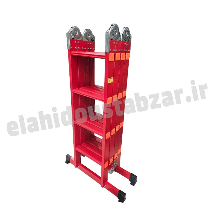 نردبان تاشو 5 متری آسانکار پلاس (4تکه)