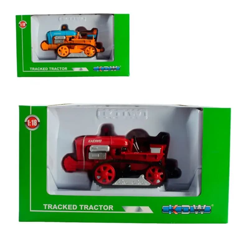 ماکت تراکتور فلزی دایکست برند KDW مدل Tractor آیتم 691012 — تصویر ۸