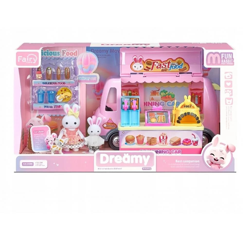 ست خانه خرگوشی دریمی DREAMY BAY مدل ماشین فست فود آیتم 6623 — تصویر ۵