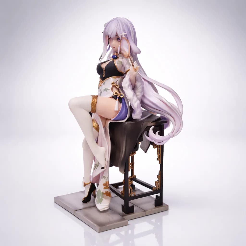 فیگور انیمه ری زیرو امیلیا Re:Zero Emilia مدل لباس چینی (Chinese Dress) — تصویر ۳
