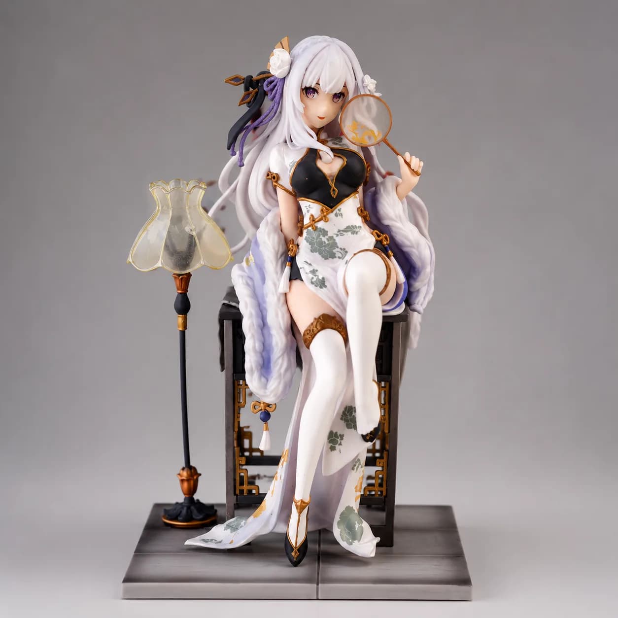 فیگور انیمه ری زیرو امیلیا Re:Zero Emilia مدل لباس چینی (Chinese Dress)