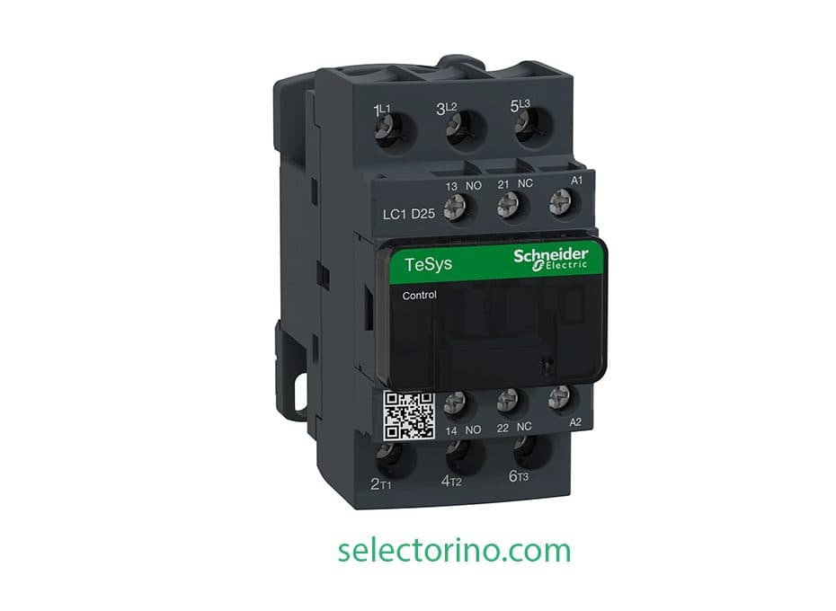 کنتاکتور 25 آمپر 110 ولت جریان متناوب LC1D25F7 اشنایدر Schneider