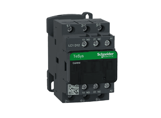 کنتاکتور 12 آمپر 48 ولت جریان متناوب LC1D12E7 اشنایدر Schneider