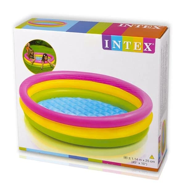 استخر بادی کودک اینتکس 57412 INTEX قطر 114 سانتی متر — تصویر ۵