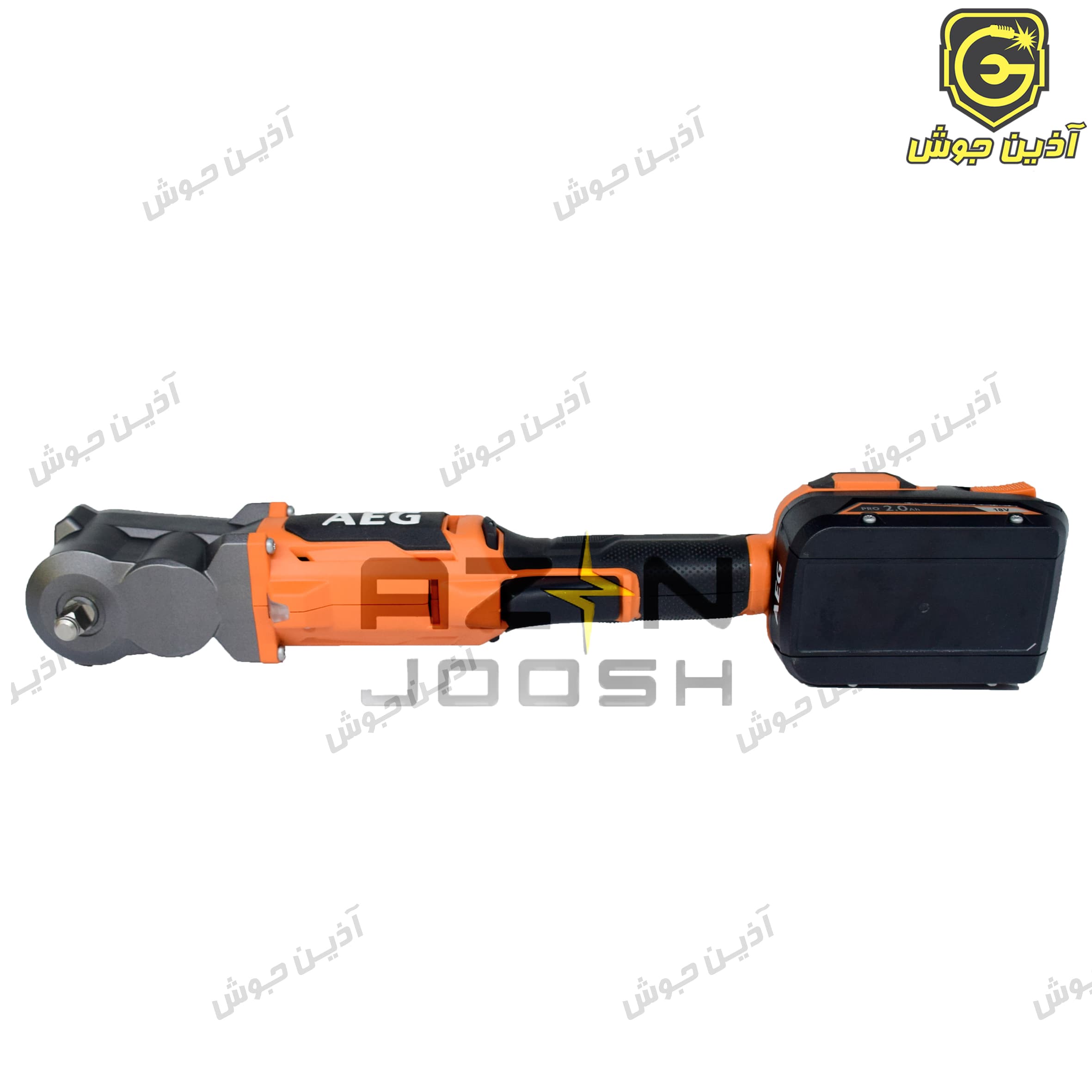 بکس شارژی 18 ولت سرکج 3/8 براش لس 320 نیوتن آاگ AEG مدل BSS18SRA38BL-0 بدون باطری — تصویر ۲