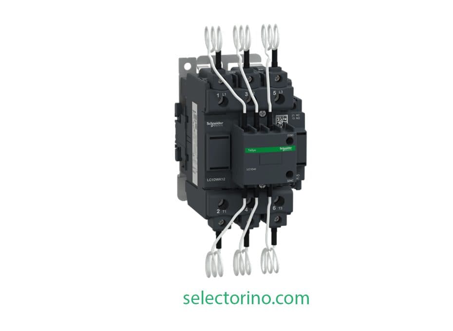 کنتاکتور خازنی 60کیلو وار LC1DWK12M7 اشنایدر Schneider