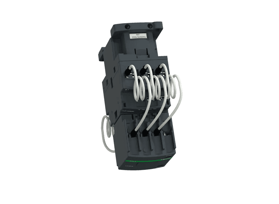 کنتاکتور خازنی 25 کیلو وارLC1DMKM7 اشنایدر Schneider — تصویر ۲