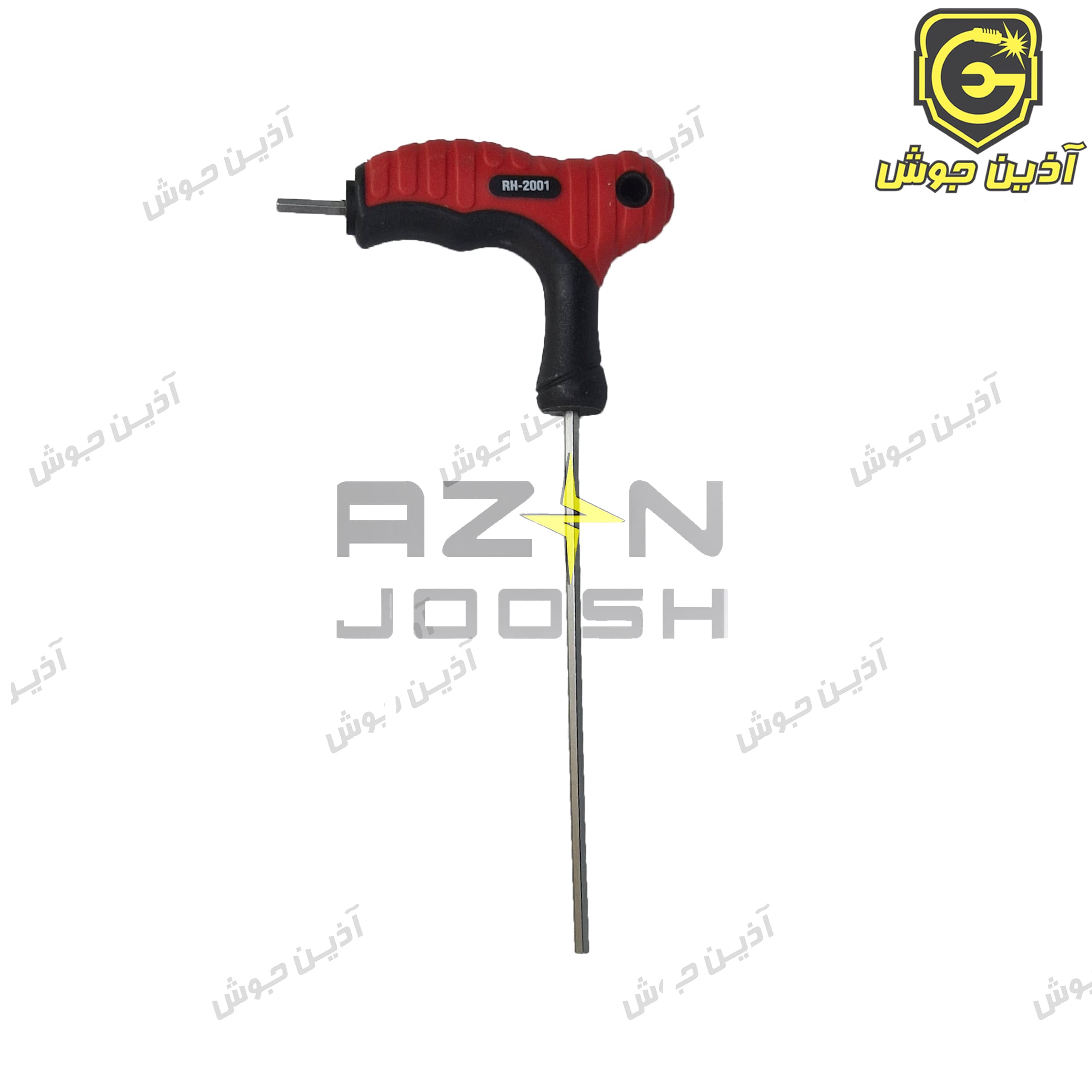 آچار آلن تکی دسته T شش گوش سایز 5/2 رونیکس Ronix مدل RH-2001