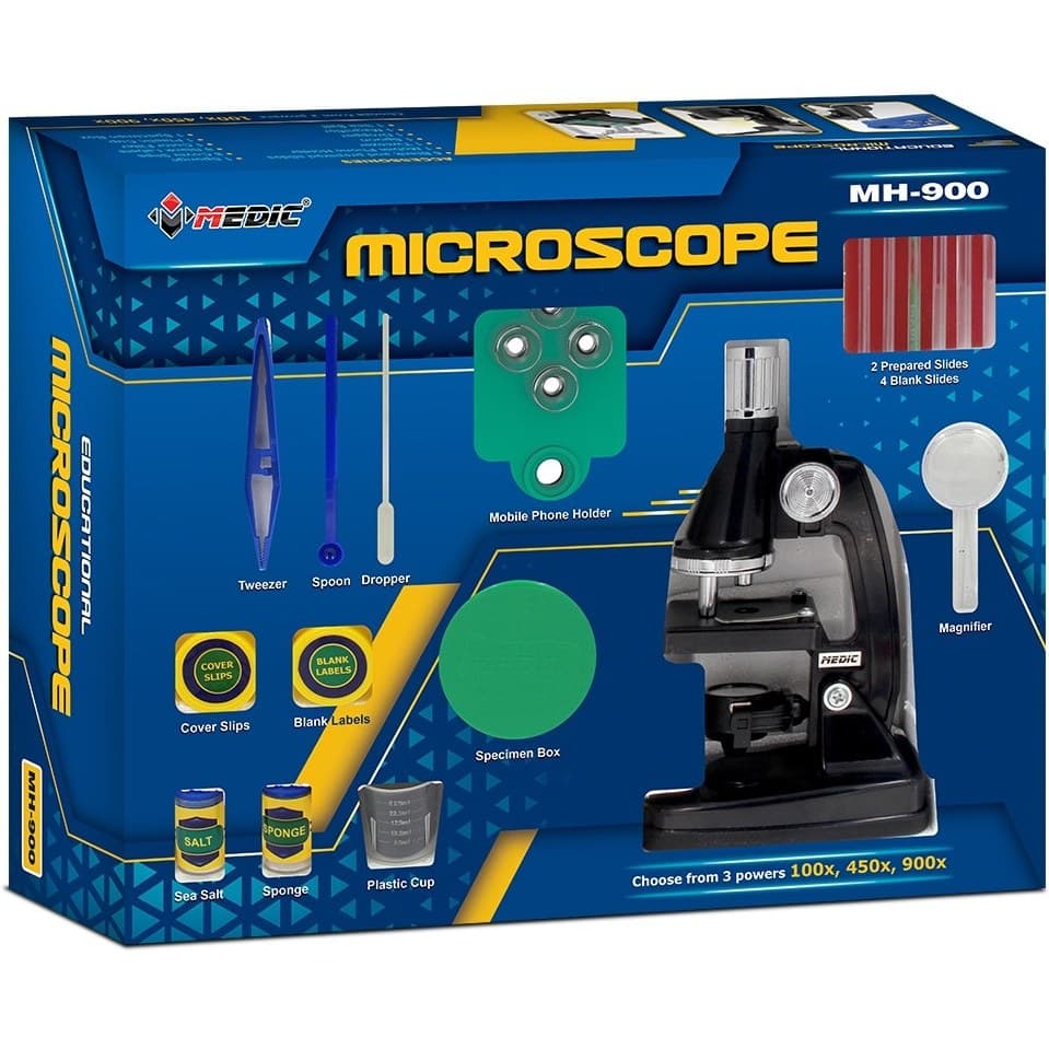 میکروسکوپ آموزشی 900X مدیک کد MH-900